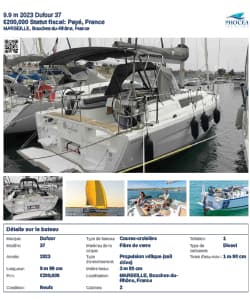 Brochure DUFOUR 37