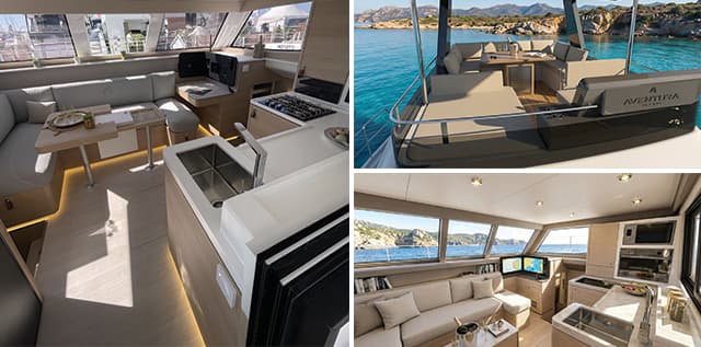 Le confort d'un catamaran AVENTURA EXPLORER